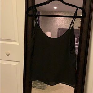 Tildon Black Sheer Cami
